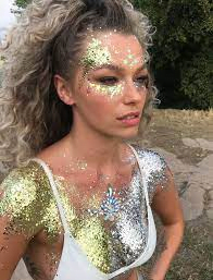  Body Paint and Glitter